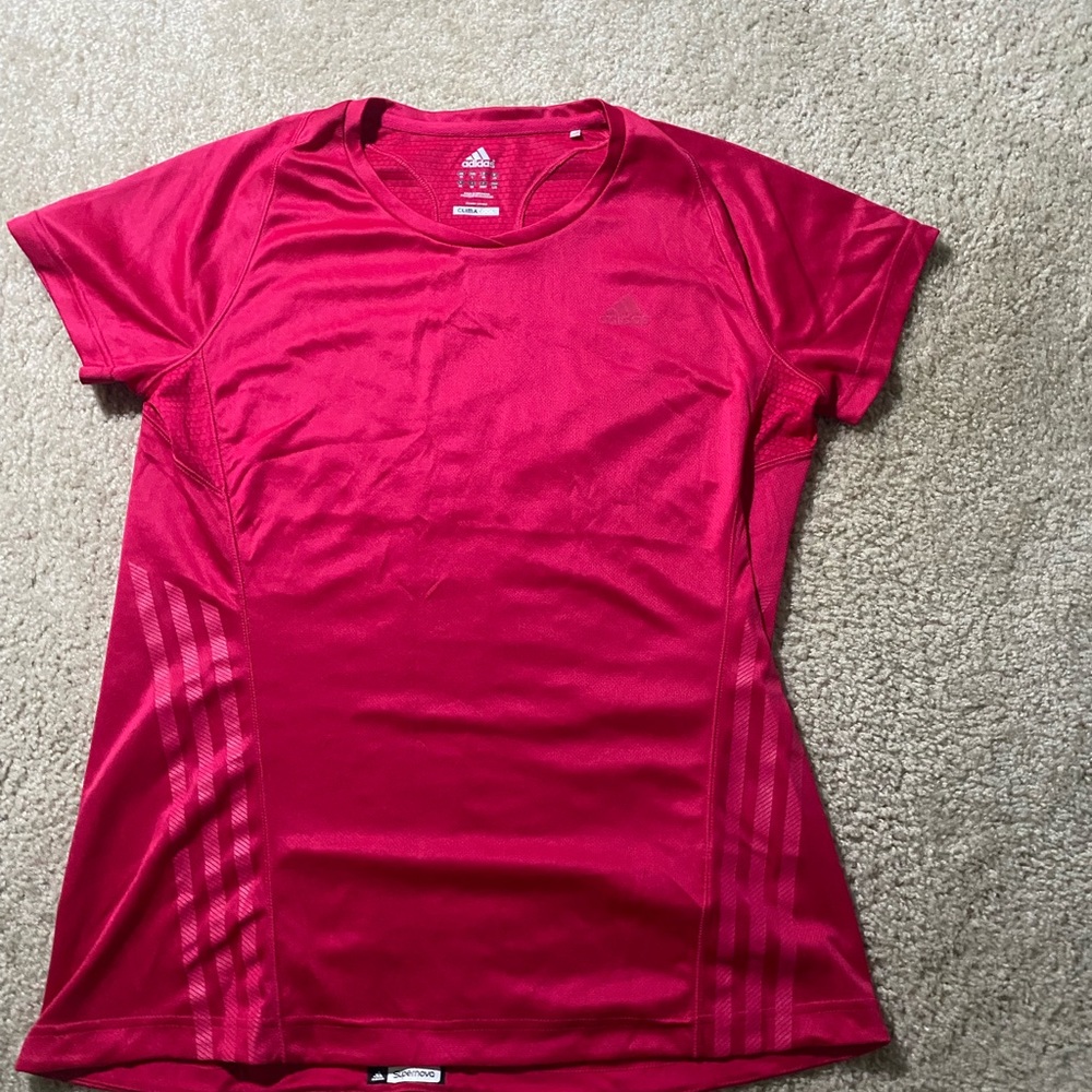 Pink Adidas Athletic Shirt Woman’s Large